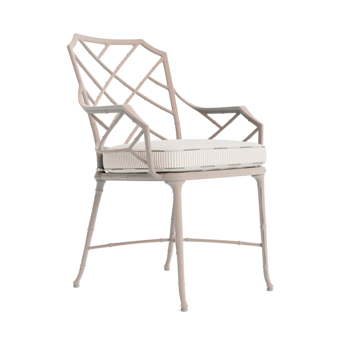 Calcutta Dining Arm Chair — front-three-quarter