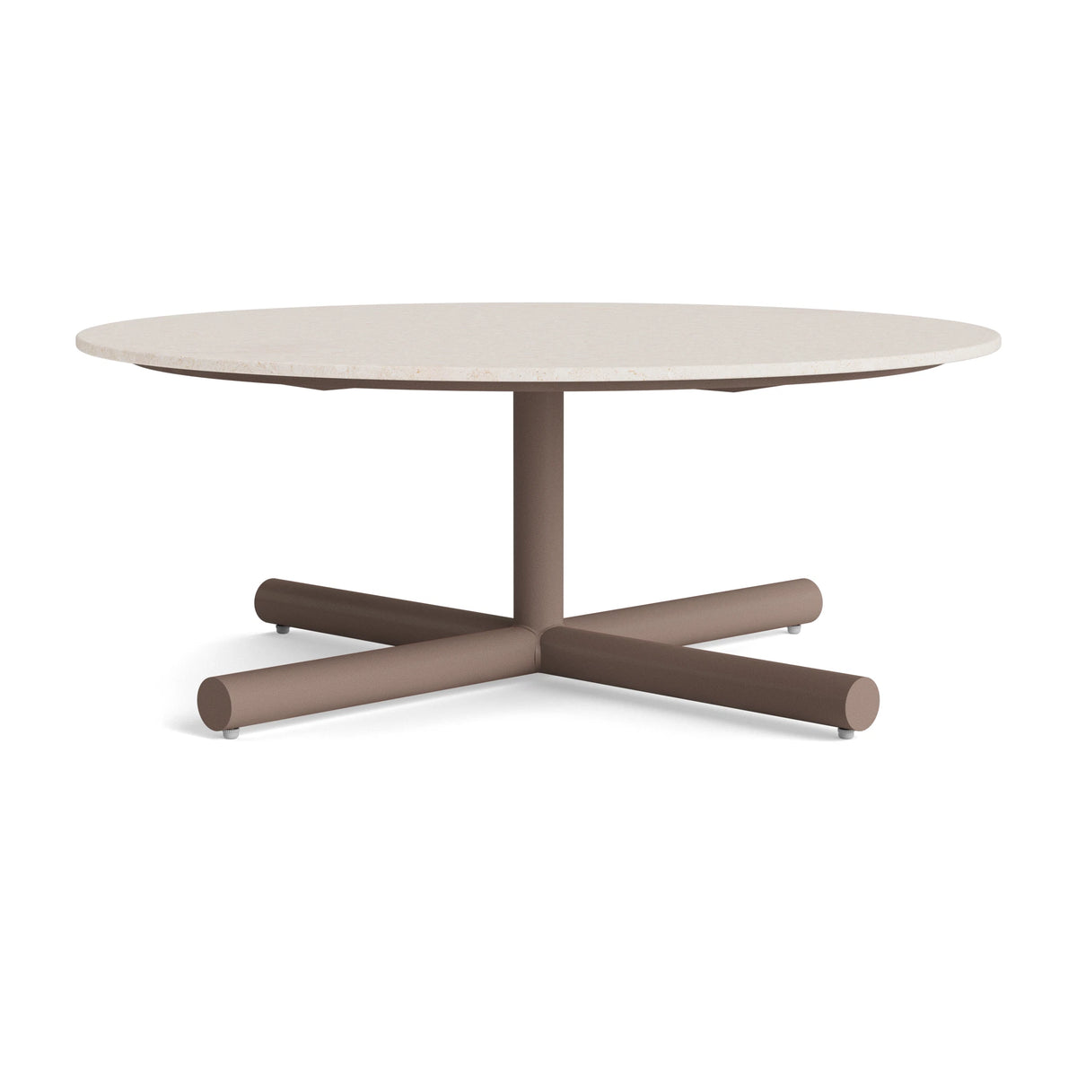 Trentino 36" Round Coffee Table — front-three-quarter