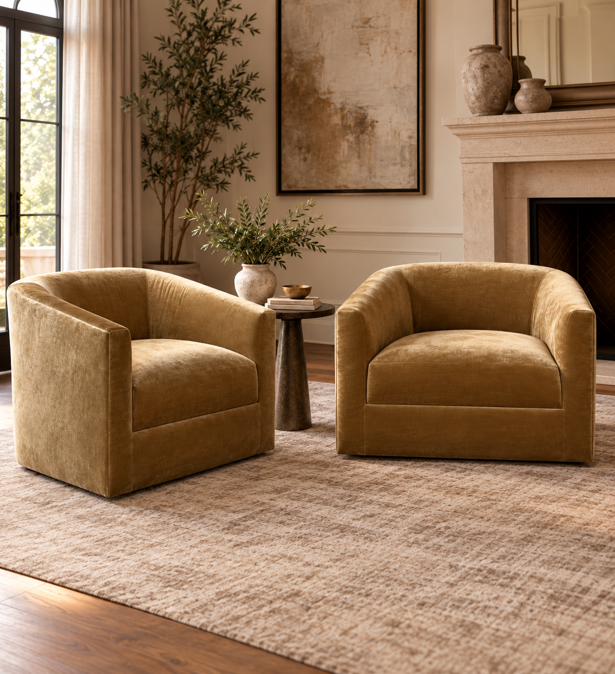 Greta Swivel Chair