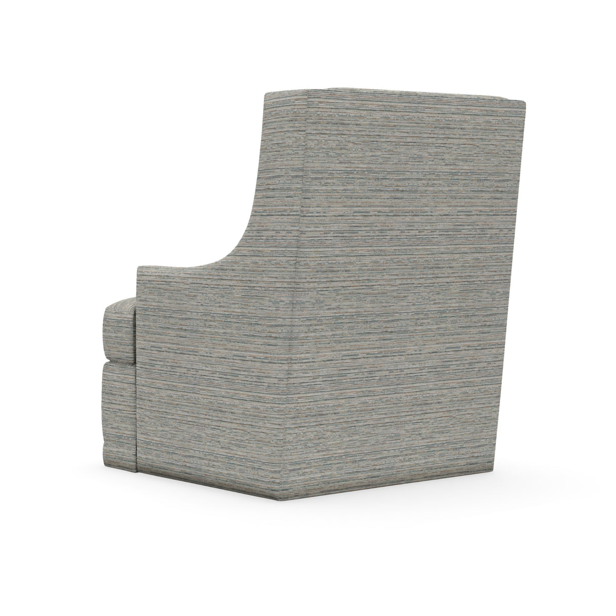 Lindsay Swivel Chair — back-three-quarter