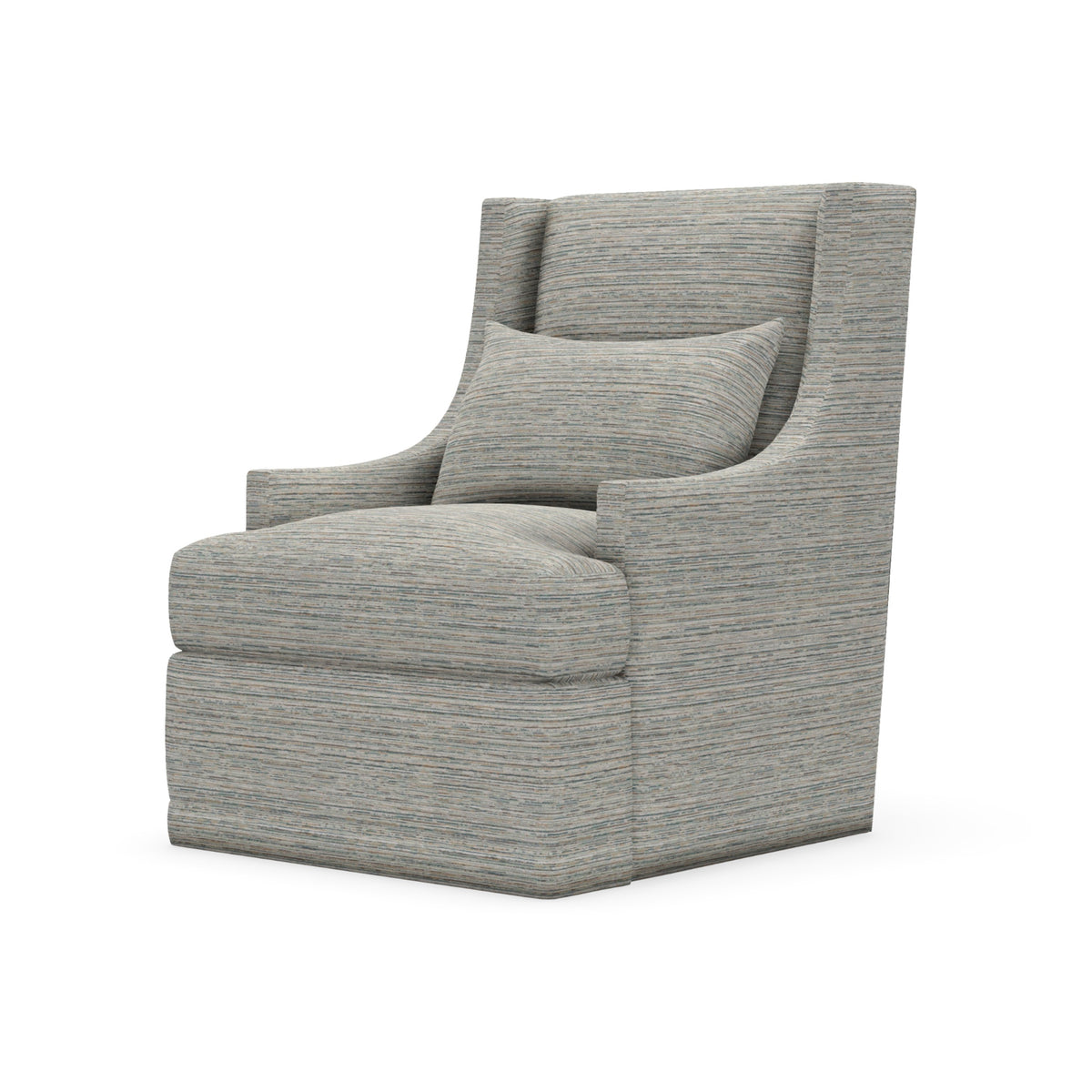 Lindsay Swivel Chair — front-three-quarter